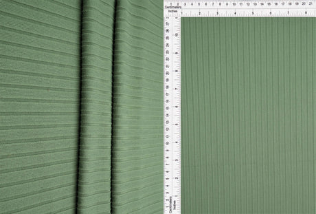 1 Yard Yummy Rib 8x3 Solid Stretch Knit Fabric 58 Inch Wide