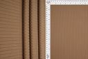 1 yarda de tela de punto canalé sólido 8x3 Yummy, ancho de 58/60'', mezcla de poliéster y spandex