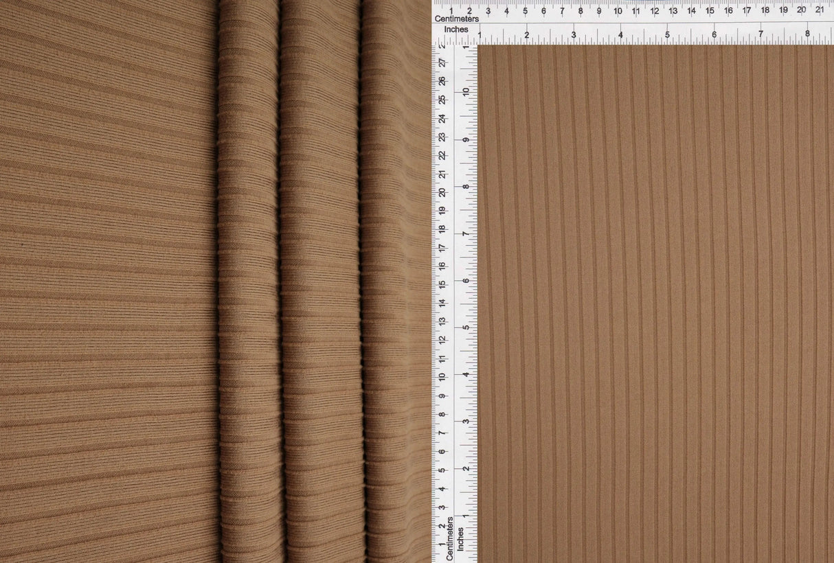 1 Yard Yummy Rib 8x3 Solid Stretch Knit Fabric 58 Inch Wide