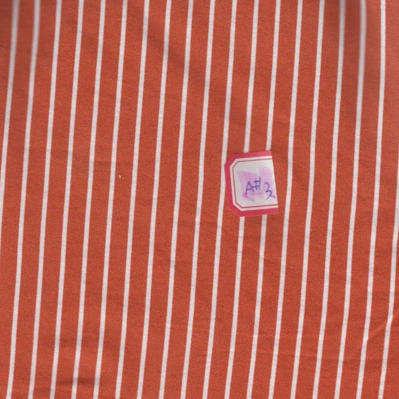 1 Yard DTY Brushed Vertical Stripe Print Knit Fabric, 58/60″ Wide Polyester Spandex Blend