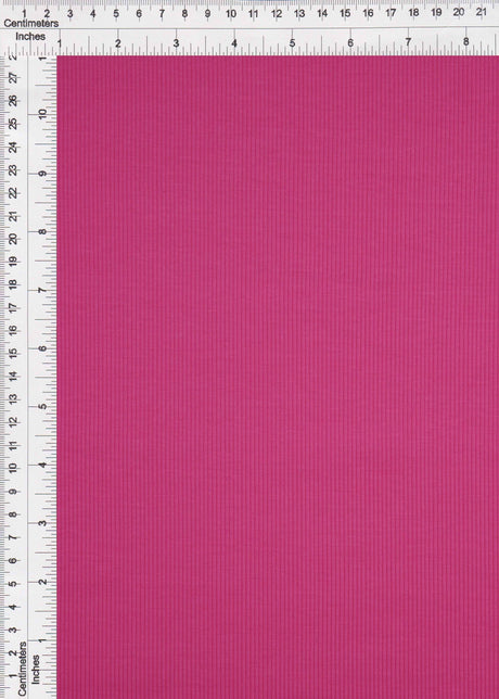 Rib Solid Stretch Knit Fabric