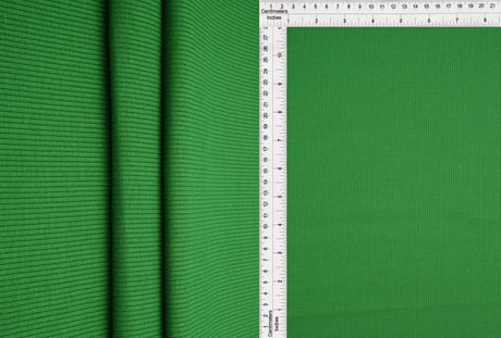 1 Yard 2x1 Solid Rib Knit Fabric, 54/56? Wide Polyester Spandex Blend