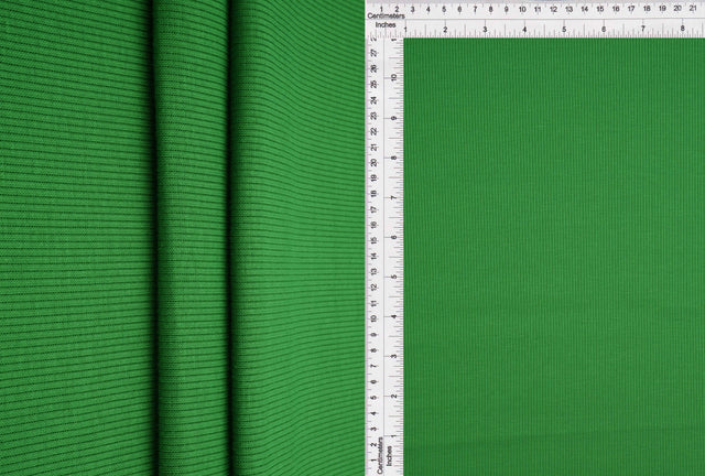 Rib Solid Stretch Knit Fabric