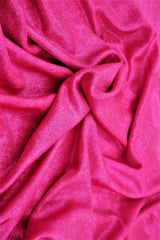 1 Yard Slinky 1x1 Rib Knit Fabric with Foil Finish 240 GSM, 52? Wide Polyester Spandex Blend