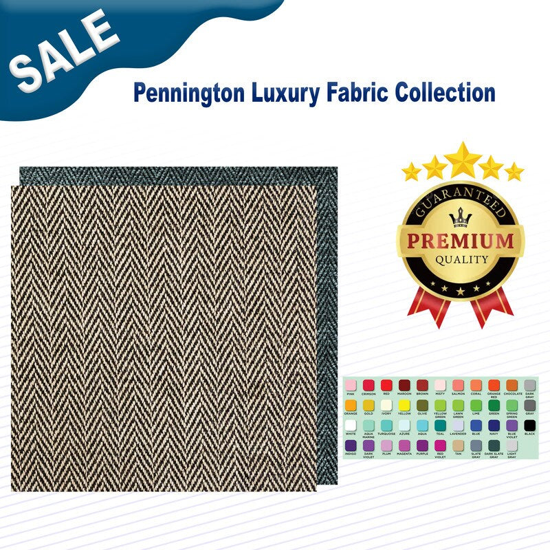 1 Yard Pennington Luxury Fabric Collection Width: 54"