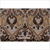 Earth Swirls Cut Polyester Blended Velvet