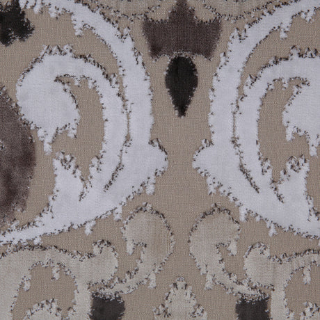 Shadow Swirls Cut Polyester Blended Velvet