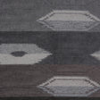 Smoke Geometric Cut Polyester Blended Velvet