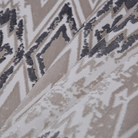 Pearl Laser Cut Geometric Velvet