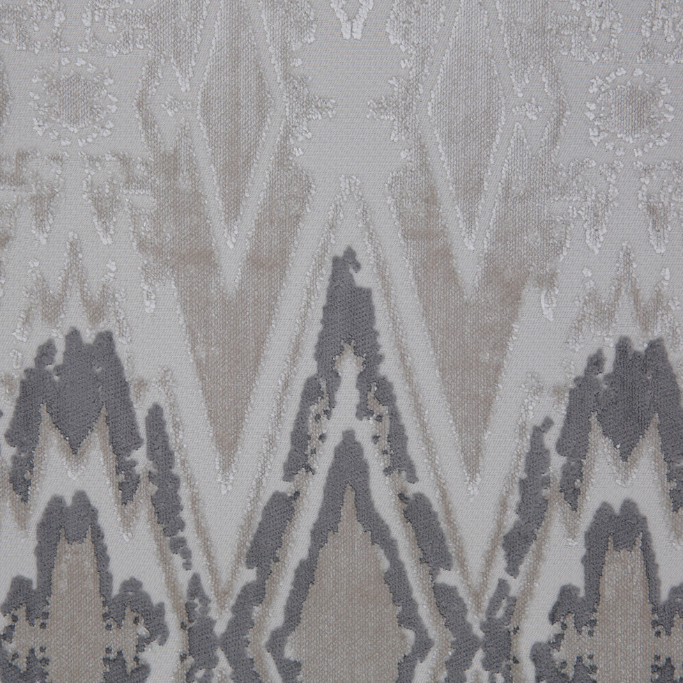 Pearl Laser Cut Geometric Velvet