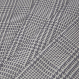 Spanish Heather Gray Houndstooth Poly-Cotton Woven