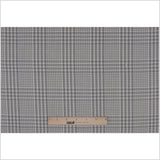 Spanish Heather Gray Houndstooth Poly-Cotton Woven