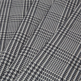 Spanish Charcoal Houndstooth Poly-Cotton Woven