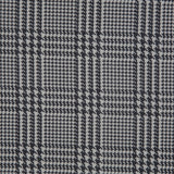 Spanish Charcoal Houndstooth Poly-Cotton Woven