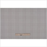 Spanish Beige Houndstooth Poly-Cotton Woven