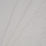 Spanish Natural Raised Checks Polyester Blended Woven