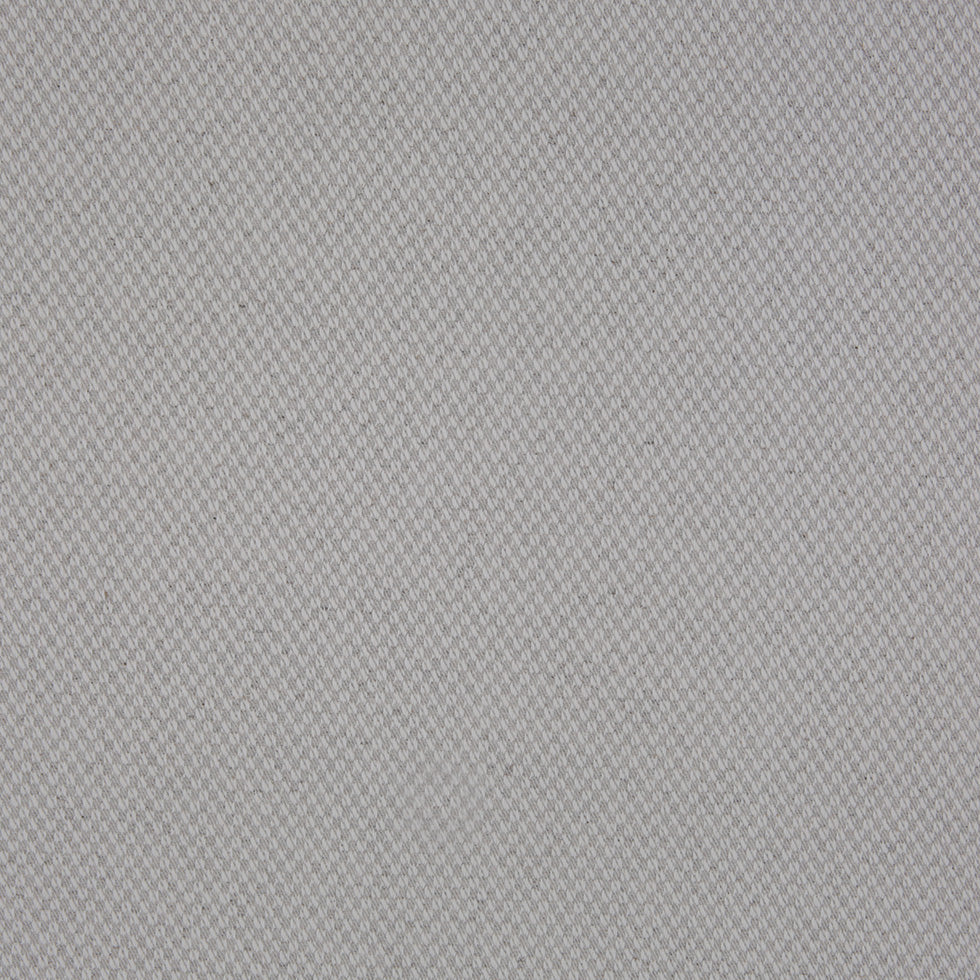 Spanish Light Gray Raised Checks Polyester Blended Woven