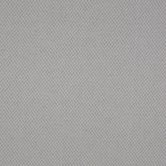 Spanish Light Gray Raised Checks Polyester Blended Woven