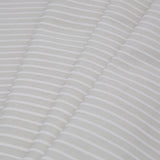 Spanish Light Natural Striped Polyester Blended Woven
