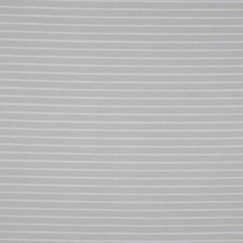 Spanish Light Natural Striped Polyester Blended Woven