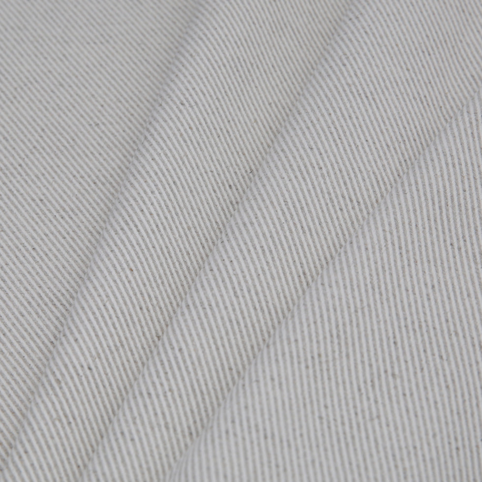 Spanish Light Gray Raised Polyester Blended Twill