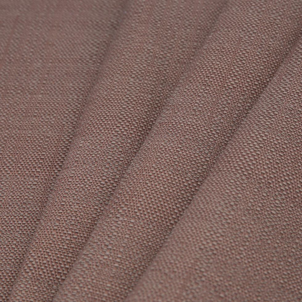 Spanish Mocha Textured Polyester Blended Woven