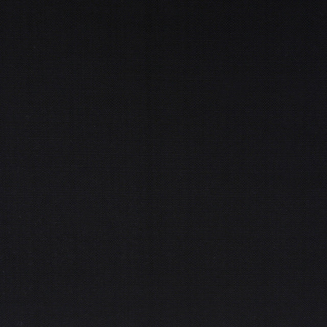 Spanish Black Textured Polyester Blended Woven