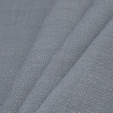 Spanish Blue Textured Polyester Blended Woven
