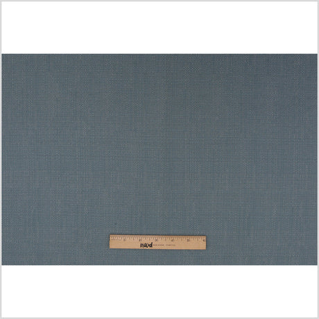 Spanish Blue Textured Polyester Blended Woven