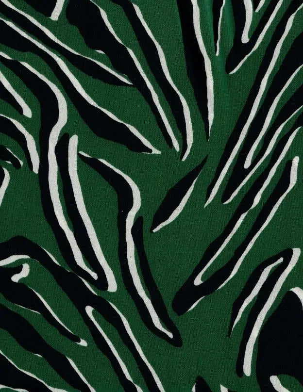 1 Yard Brushed DTY Zebra Print Fabric 58/60 Inch Wide Lightweight Stretch Animal Print Textile