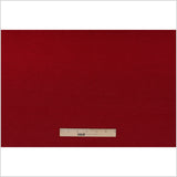 Spanish Red Textured Polyester Blended Woven