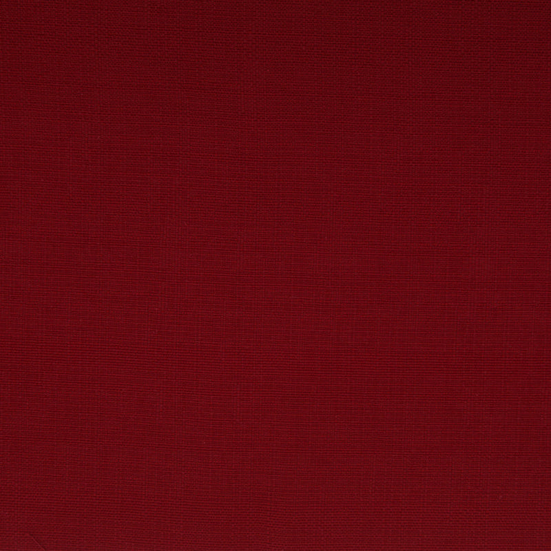 Spanish Red Textured Polyester Blended Woven