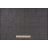 Spanish Charcoal Textured Polyester Blended Woven