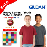 Gildan® Heavy Cotton Youth Short Sleeve Crew-Neck T-Shirt