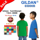 Gildan® Softstyle Youth Midweight Short Sleeve Crewneck T-Shirt