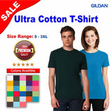 Gildan® Ultra Cotton Short Sleeve Crewneck T-Shirt