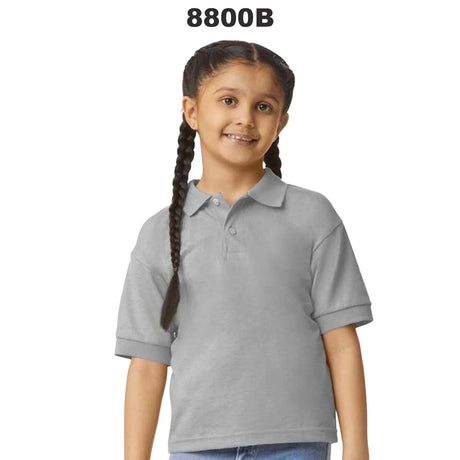 Gildan® DryBlend Youth Short Sleeve Jersey Polo