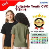 Gildan® Softstyle Youth CVC Crewneck Short Sleeve T-Shirt