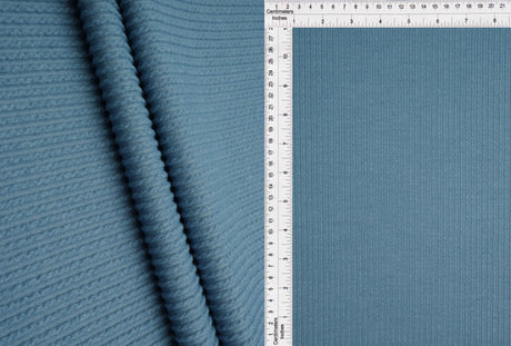 Double Knit Rib Stretch Fabric