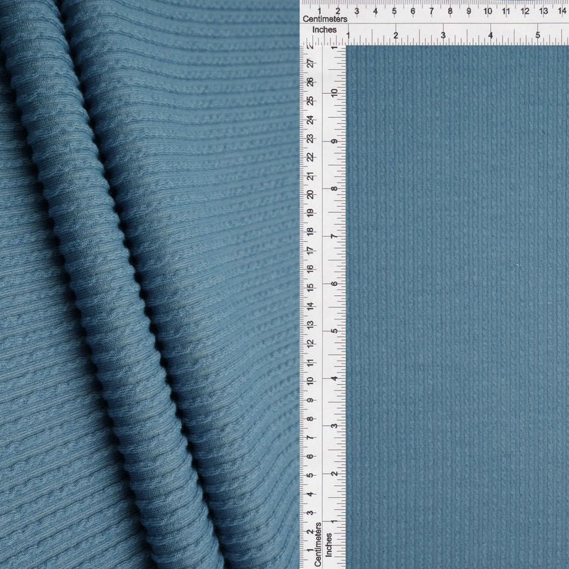 56/57" Double Knit Cozy Fabric 77% Polyester 18% Rayon 5% Spandex 240 GSM 1 Yard