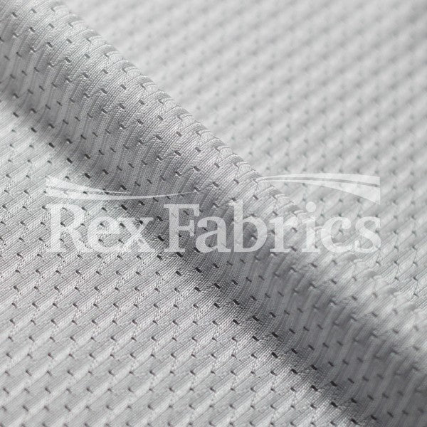 Pro-Brite Mesh PFP Polyester Fabric - White Mesh, 57/58" Width (1 Yard)