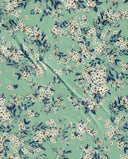 1 Yard Brushed Floral Knit Fabric Soft Stretch Flower Print 58/60" Wide
