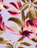1 yarda de tela de punto cepillada DTY con estampado de hojas/tropical 170 GSM, 58/60'' de ancho mezcla de poliéster y spandex