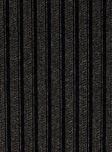 Velvet Lurex Stripe Knit Fabric Black/Rose Gold