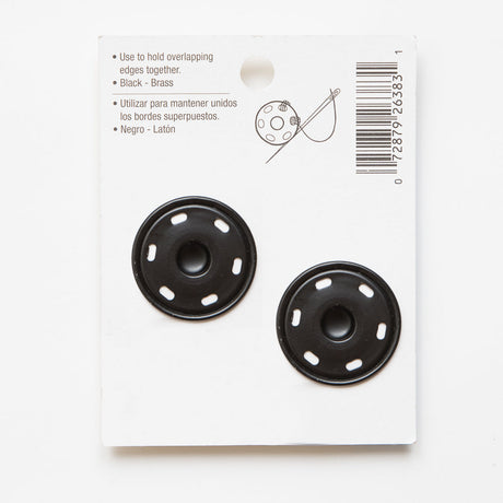 Dritz 2 Sew on Snaps - 30mm