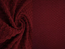 1 Yard Textured Cauliflower Jacquard Knit Fabric 59/60 Inch Wide Ultra Plush Heavyweight Material for Cozy Loungewear & Upholstery