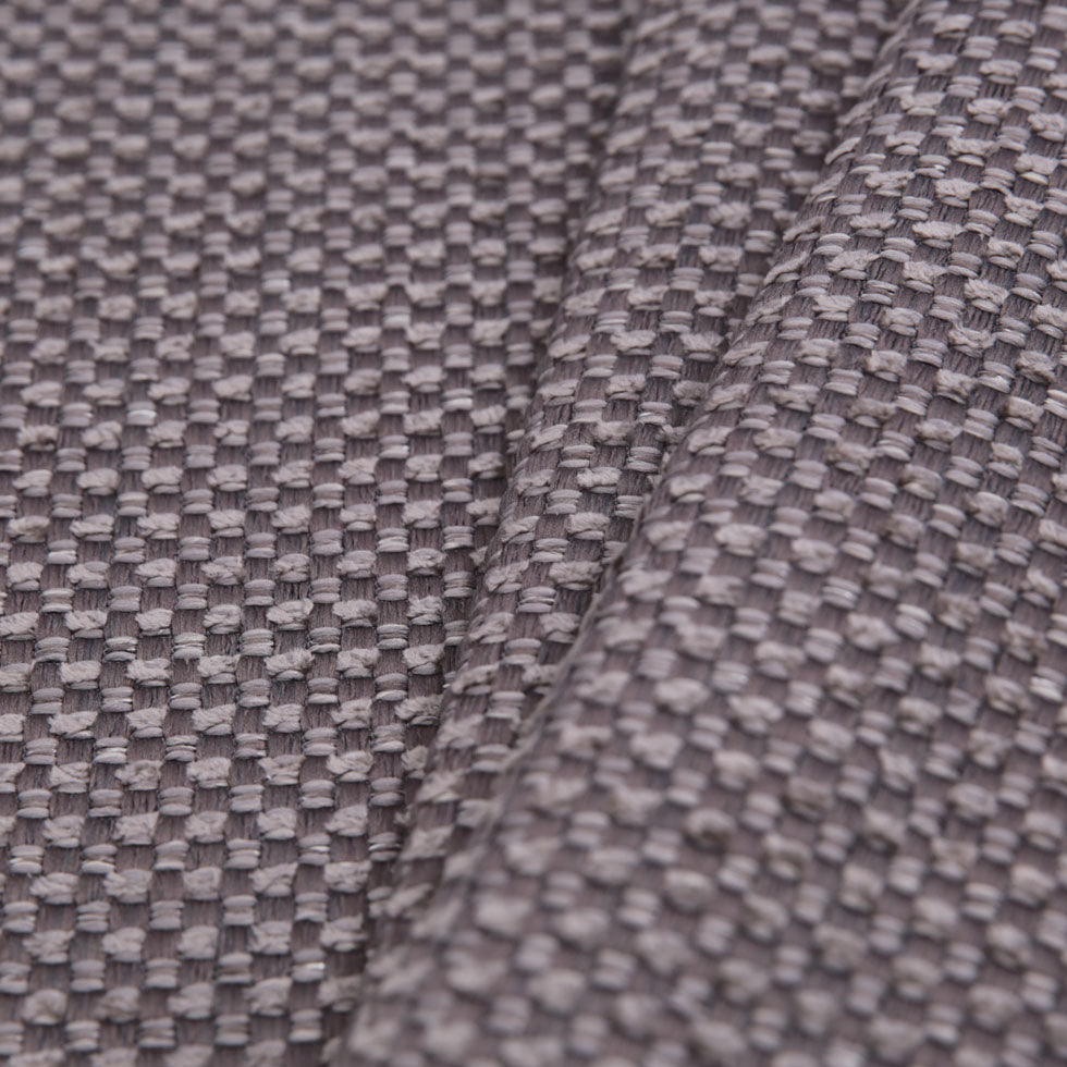 Light Gray Novelty Basketweave Upholstery Fabric