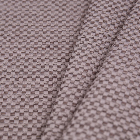 Pewter Novelty Basketweave Upholstery Fabric