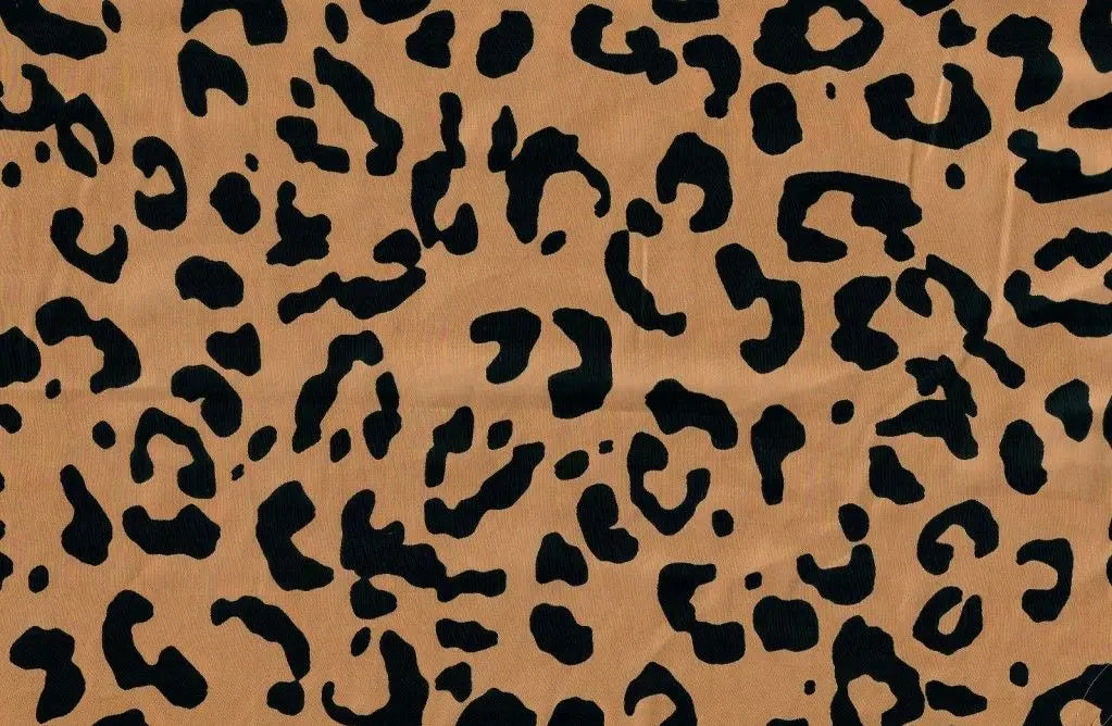 1 Yard Satin Animal Print Fabric, 58/60? Wide 100% Polyester