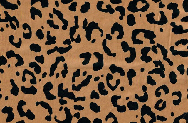 Satin Animal Print Woven Fabric